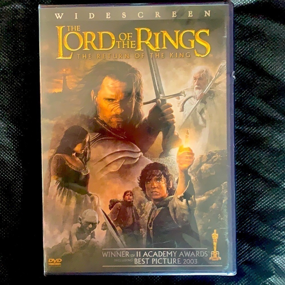 New original packaging the Lord of the rings return of the king wide screen DVD